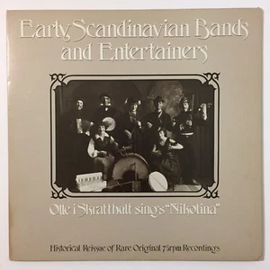 Early Scandinavian Bands Entertainers Vinyl Album LP Reissue Banjar Records Vtg - Picture 1 of 6