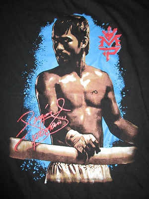 Clothesline Label - Camiseta MANNY PACQUIAO "PAC MAN" (LG) Foto 1 de 2