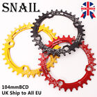 SNAIL 30-42t 104bcd Chainring MTB Bike Crankset Crank Fit Shimano SRAM Chainset