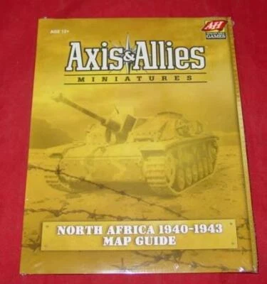 Avalon Hill - Axis & Allies Miniatures - North Africa 1940-43 Map Guide (SEALED) - Image 1 of 2
