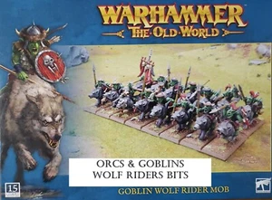 Warhammer Old World Orcs Goblins Bits Wolf Riders BITS BITZ Multi Listing - Picture 1 of 20