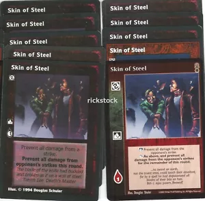 Skin of Steel x10 AE Jyhad Lote D VTES - Imagen 1 de 1