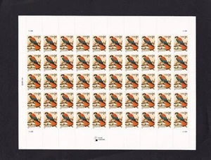 Scott #3031 1999 American Kestrel (Black Date) Sheet of 50 Stamps - MNH P#xxxB - Picture 1 of 1