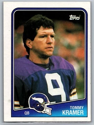 1988 Topps - Tommy Kramer #148 Minnesota Vikings NFL Football Card - Image 1 of 2