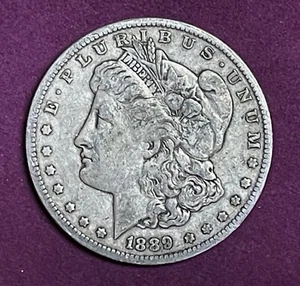 1889-O Morgan Silver Dollar - Picture 1 of 2