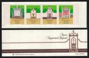 SALE Azores Regional Architecture Drinking Fountains 4v Booklet 1986 MNH - Picture 1 of 1
