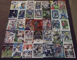 Seattle Seahawks- 210 football cards- Smith, Metcalf RC, Thomas RC, Lynch + sea1 - Picture 1 of 6