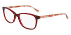 Genesis G5061 Eyeglasses Women Merlot Rectangle 54Mm New 100% Authentic