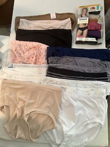 21 Paar Hanes, Auden & Fruit of the Loom Slip Bikini Höschen Unterwäsche 2X 9 - Bild 1 von 10