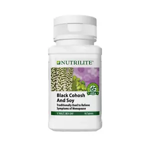 NUTRILITE Cohosh Negro y Soja Minimizan los Síntomas Menopáusicos 90 Tab Envío Gratis - Imagen 1 de 4
