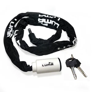 LUMA Enduro 8 Heavy Duty 59-Inch Large Bike Chain Lock with Keys - Picture 1 of 6