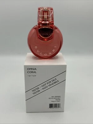 Bvlgari Omnia Coral Mujeres 3.4 OZ 100 ml Eau De Toilette Spray Nuevo Probador Foto 1 de 4