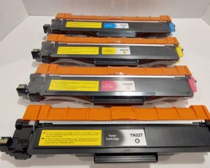 4 new TONER TN227 Black(1) Cyan (1) Magenta (1), Yellow (1) for Brother laser - Zdjęcie 1 z 6