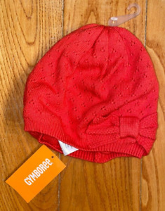 New With Tags: GYMBOREE, Girl's Red Hat, Size 4-5 Toddler