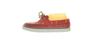 Sperry Top Sider Womens Shoes Size 8 Pink Ivory Floral Boat Fabric Casual - Picture 1 of 6