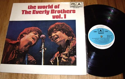 THE EVERLY BROTHERS *OZ Press 12" LP ' THE WORLD OF THE VOL 1 ' 1972 VGC+ - Image 1 of 2