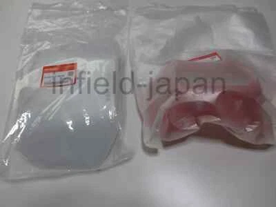 Genuine Honda 96-04 XR250 R XR400 R Headlight Cover Shroud Number Plate Set F/S - Image 1 of 4