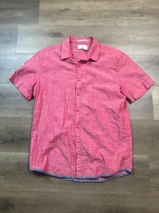 Three Dots You Are Everything Abotonable Para Hombre L Rosa Cuello Ligero Informal - Imagen 1 de 5