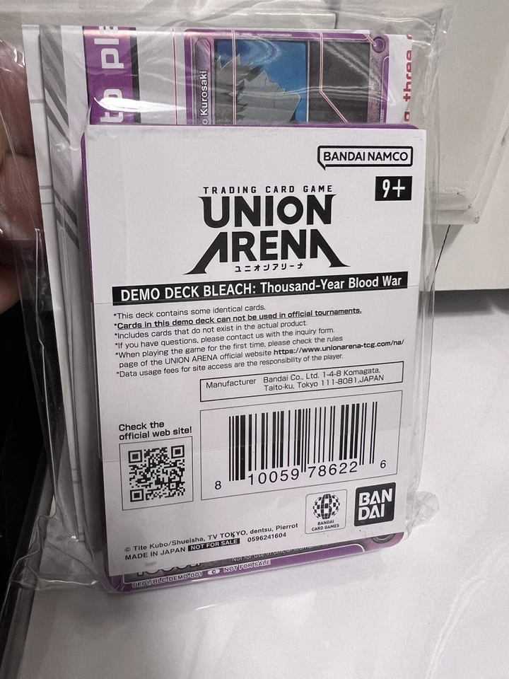 Bandai Namo Bleach Thousand Year Blood War Demo Deck Promo Card Ichigo Kurosaki