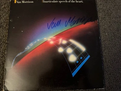 “Inarticulate Speech Of The Heart” Vinyl 1983 Album- Van Morrison SIGNED- W COA. - Image 1 of 4