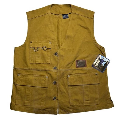 Chaleco utilitario Karl Kani Jeans vintage talla L años 90 sin existencias nuevo con etiquetas dorado 2pac RARO Foto 1 de 4