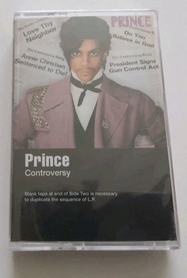 PRINCE CONTROVERSY 2016 SEALED REISSUE CASSETTE  - Image 1 of 2