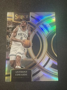 2023-24 Panini Select #164 Anthony Edwards Silver Prizms - Picture 1 of 2