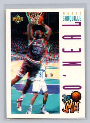 1993-94 Upper Deck Pro View #102 Shaquille O'Neal 3-D 3D Jam - Image 1 of 2