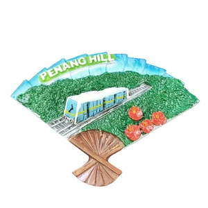 Malaysia Penang Hill Fridge Magnet Refrigerator Sticker Home Resin Souvenir - Picture 1 of 5