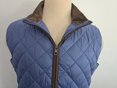 PETER MILLAR CROWN ESSEX SDUST FULL Zip Sleeveless Vest/Jacket Size L - Image 1 of 4