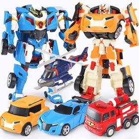 Tobot Galaxy R X Y Transforming Convert Car to Robot Action Figure Toy Boy Gifts