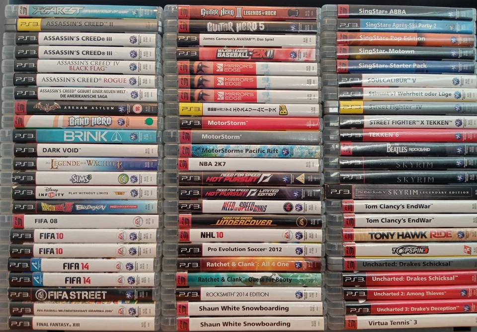 PS3 Spiele | Auswahl | Sony Playstation 3 Spiele - Bild 1 von 1