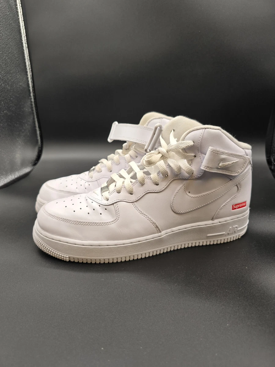 靴 Nike Air Force 1 Mid SP Supreme 26.5 SUPREME NIKE AF1 MID AIR FORCE 1 SP SHOES MENs SZ 10 WOMENs SZ
