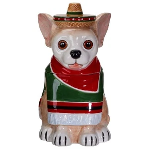 Chihuahua Ceramic Cookie Jar - Picture 1 of 4