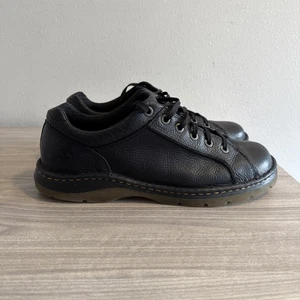 Dr Martens Leder Schnürschuhe Rohan Oxford Schuhe Herren 13 Schwarz Y2K Grunge Niedrig - Bild 1 von 11