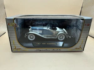 1935 Duesenberg SSJ, Blue & Silver - 1/32 Scale Diecast Signature Models #32318 - Picture 1 of 7