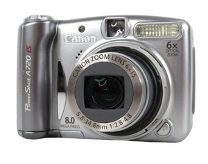 Canon PowerShot A720 IS 8.0MP Digital Camera w/ 6X Optical Zoom – Tested Working - Picture 1 of 17