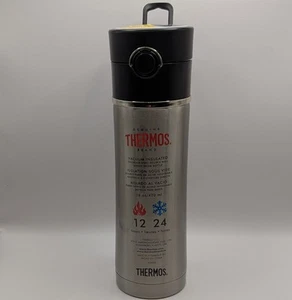 Thermos in acciaio inox isolato sottovuoto per caldo/freddo 16 oz - Foto 1 di 3