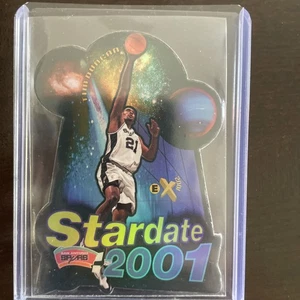 1998 Skybox EX 2001 - Stardate 2001 Tim Duncan #5 (RC) - HOF NM *TEXCARDS* - Picture 1 of 7