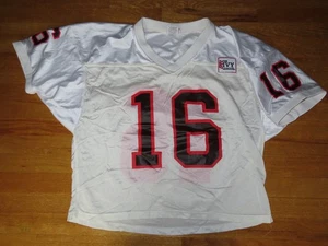 Vintage Grogan Marciano Label - THE IVY LEAGUE No. Fußballtrikot 16 (Größe XL) - Bild 1 von 12