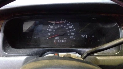 1998 LINCOLN TOWN CAR Speedometer Cluster MPH Used 105K Miles OEM 257-03177 — 第 1/4 张图片
