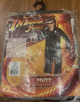 Rubies Indiana Jones MUTT Halloween Costume Child Size TEEN TWEEN 14-16 NEW ✨ - Image 1 of 4