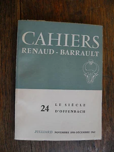 Notebooks Renaud-Barrault / The Century of Offenbach - Picture 1 of 1