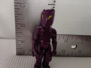 VINTAGE 1984 FISHER PRICE CONSTRUX PURPLE SPACE ALIEN ACTION FIGURE - Picture 1 of 4
