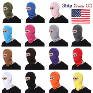 Balaclava Full Face Masks Sun UV Protection Breathable Helmet Liner Cycling Hats - Picture 1 of 44