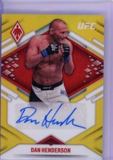 2022 Panini Chronicles Phoenix UFC Autograph 9/10 Dan Henderson
