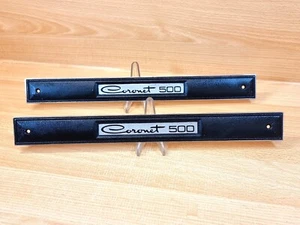1968 Dodge Coronet 500 Emblem ( PAAR) - Original - Vintage - Rarität - USA - Bild 1 von 15