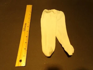 Kohl Patch Kinder weiße Strumpfhose Vintage kleine 12 Zoll Puppe - Bild 1 von 2