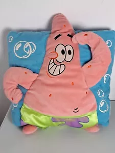 Nickelodeon SpongeBob Patrick The Starfish 3D Plush Square Pillow- Untagged - Picture 1 of 4
