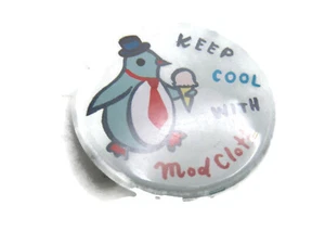 Keep Cool With Modcloth Penguin Button - Picture 1 of 4